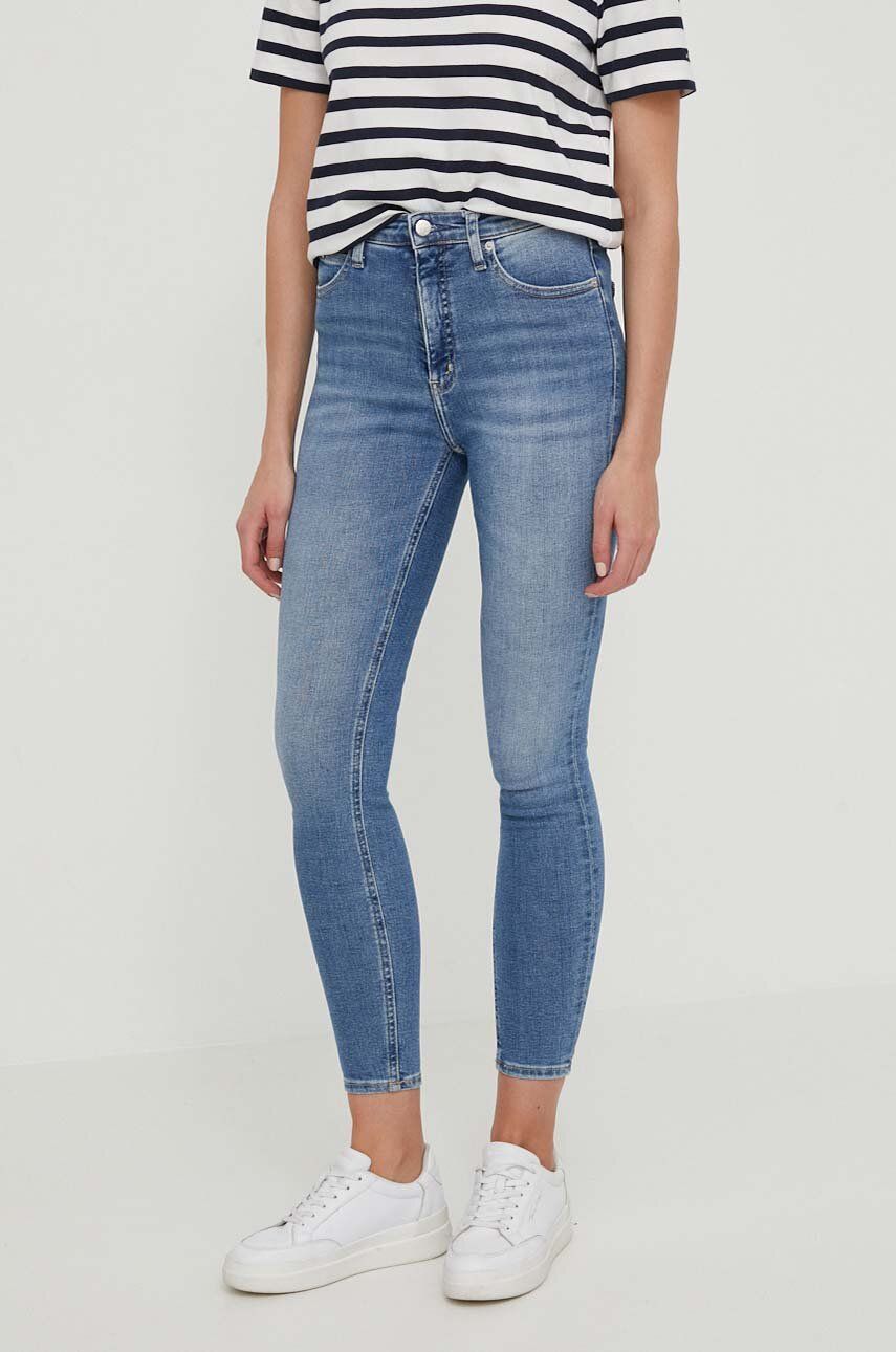 High Rise Super Skinny Ankle Denim Light / NI30