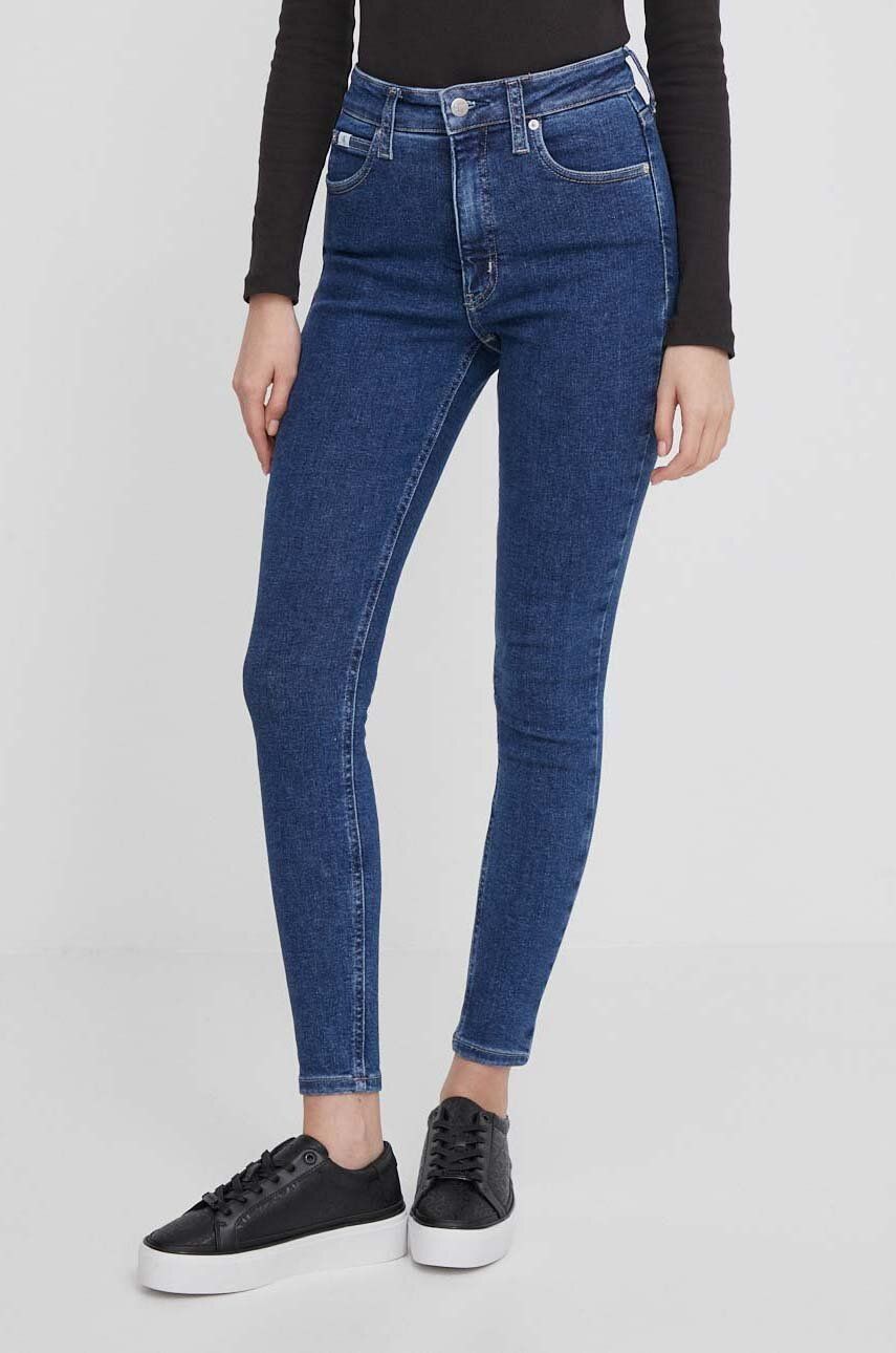 High Rise Super Skinny Ankle Denim Dark / NI30