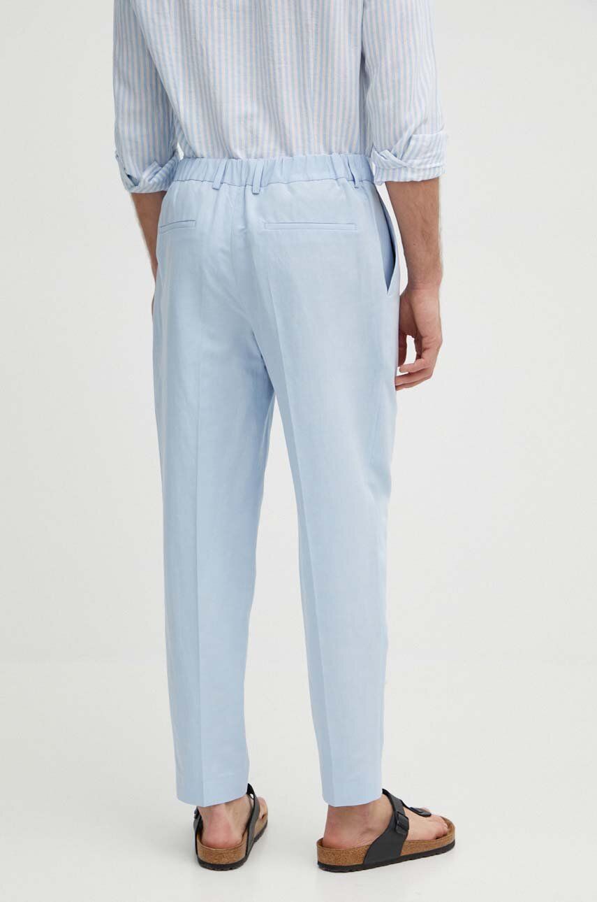 Linen Lyocell Cotton Pants Kentucky Blue / L