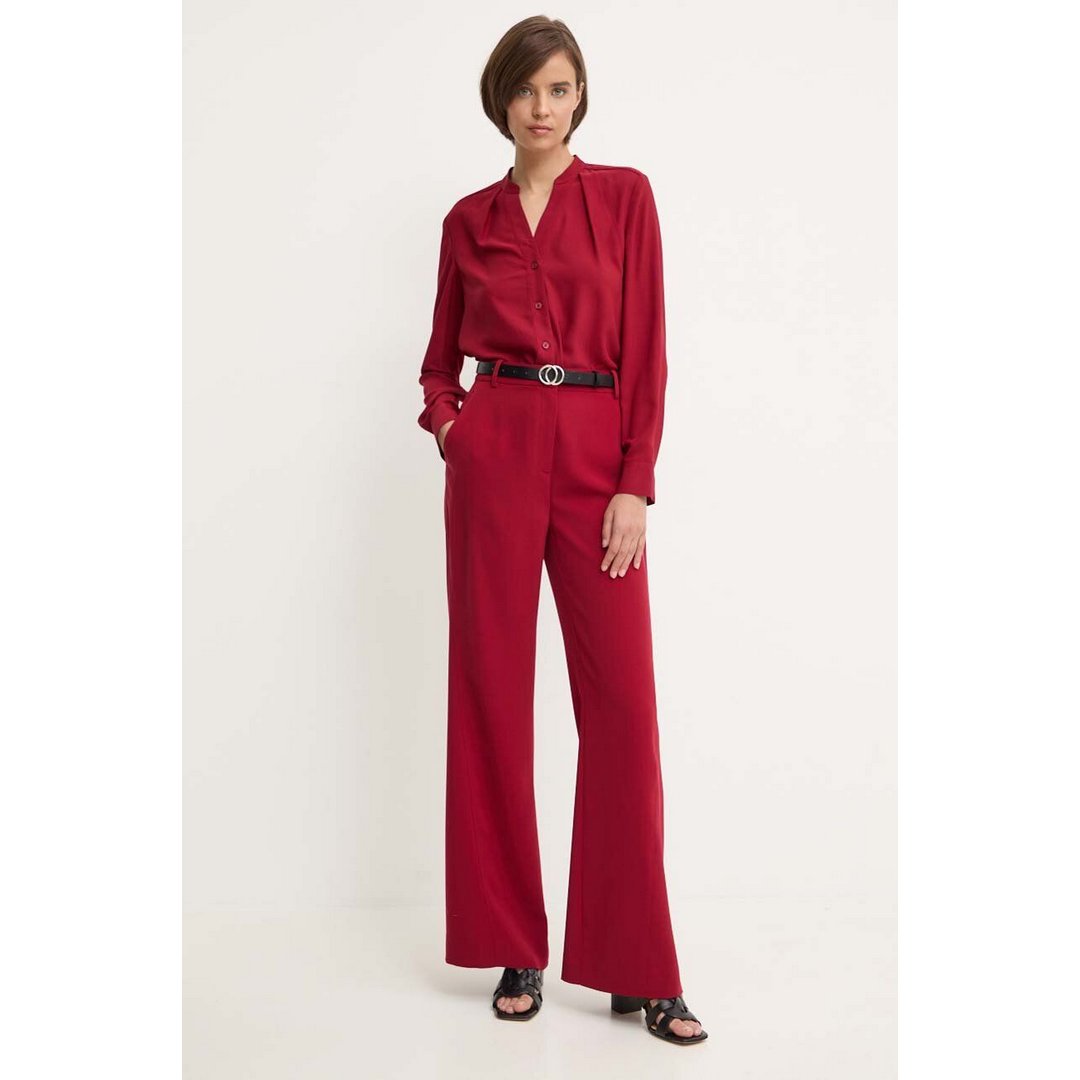 Collarless Long Slee Biking Red / 42