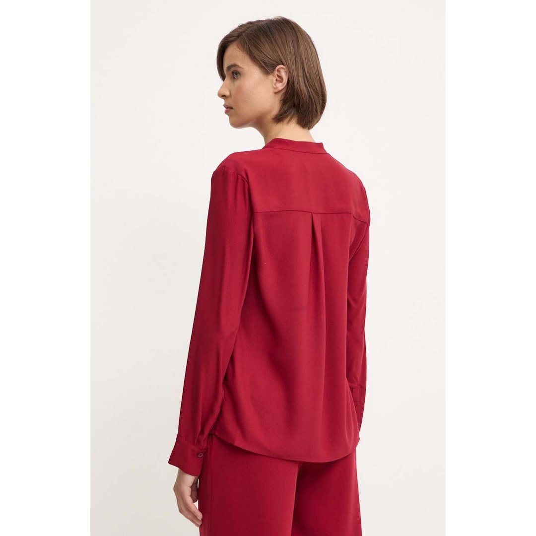 Collarless Long Slee Biking Red / 42