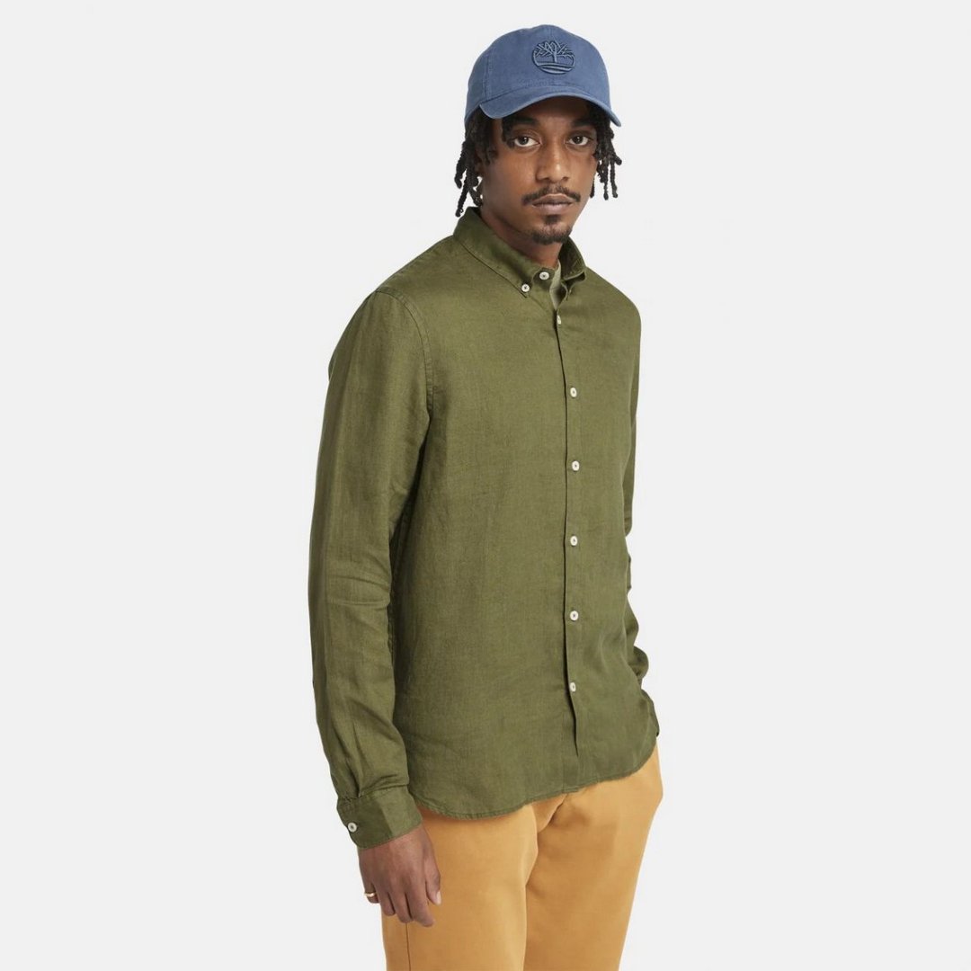 Linen Shirt SPHAGNUM / L