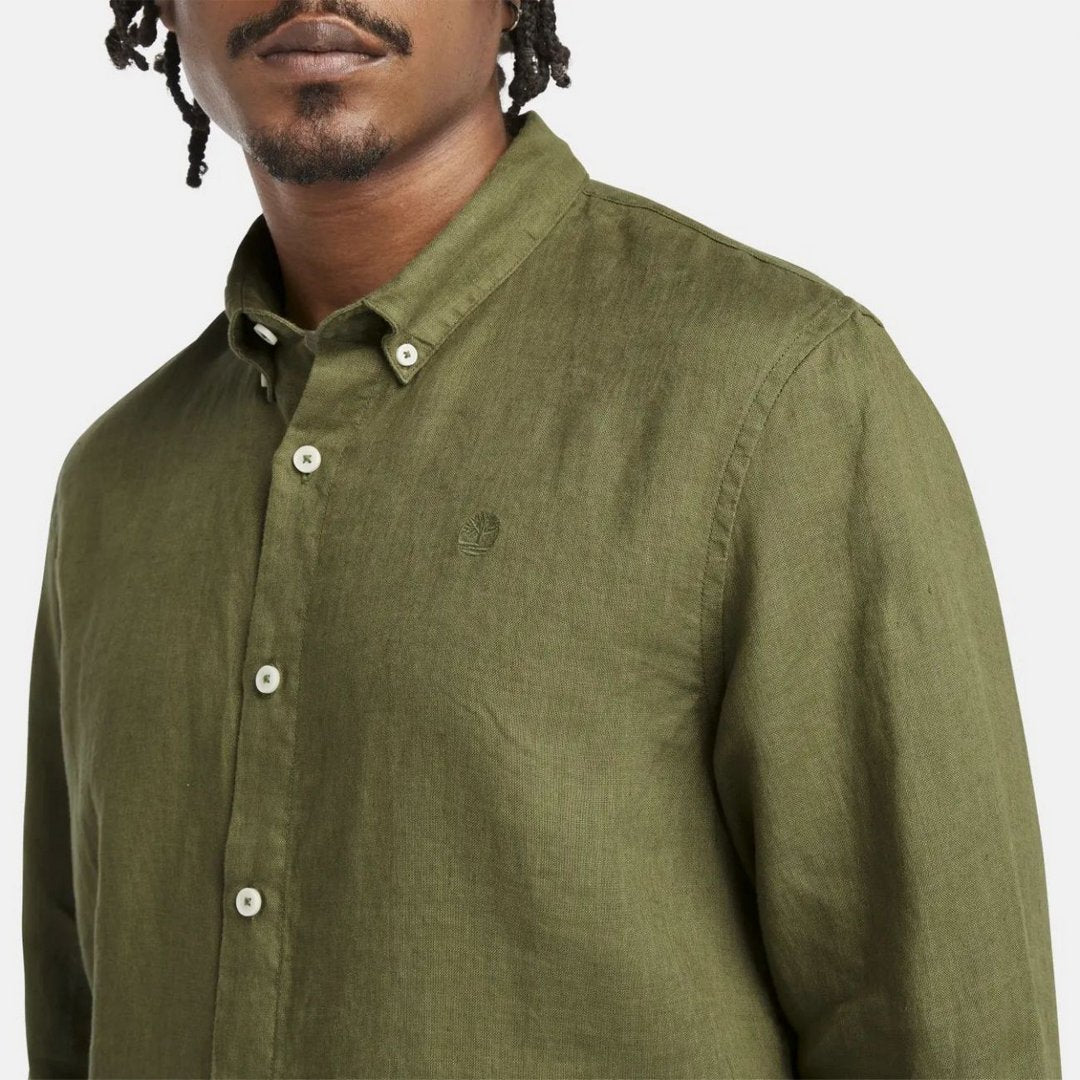 Linen Shirt SPHAGNUM / L