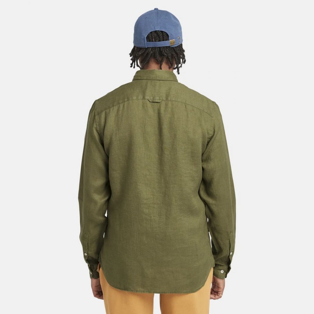 Linen Shirt SPHAGNUM / L