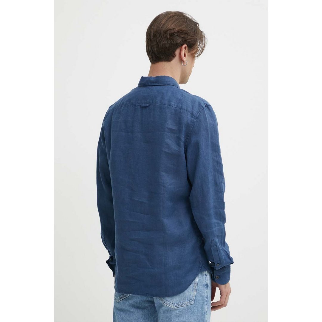 Linen Shirt DARK DENIM / L