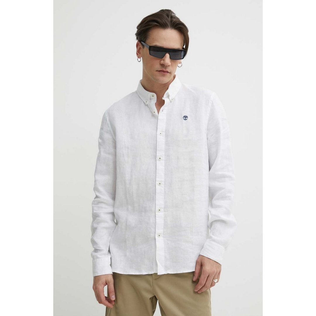 Linen Shirt WHITE / L