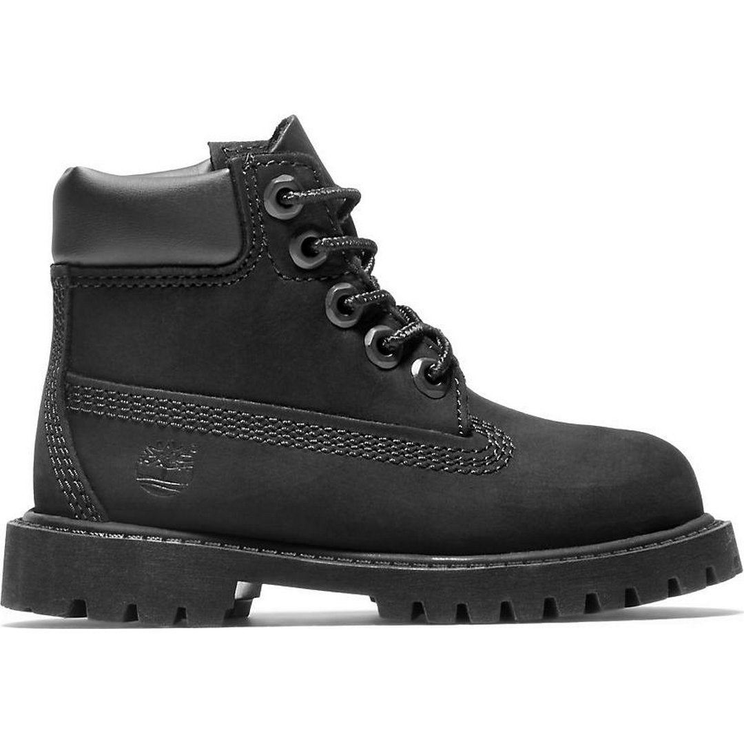 6 INCH LACE UP WATERPROOF BOOT BLACK / 105