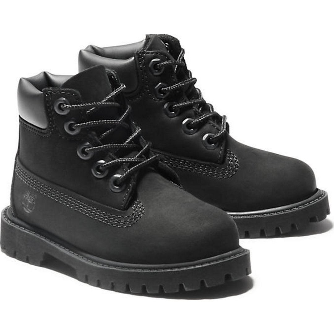 6 INCH LACE UP WATERPROOF BOOT BLACK / 105