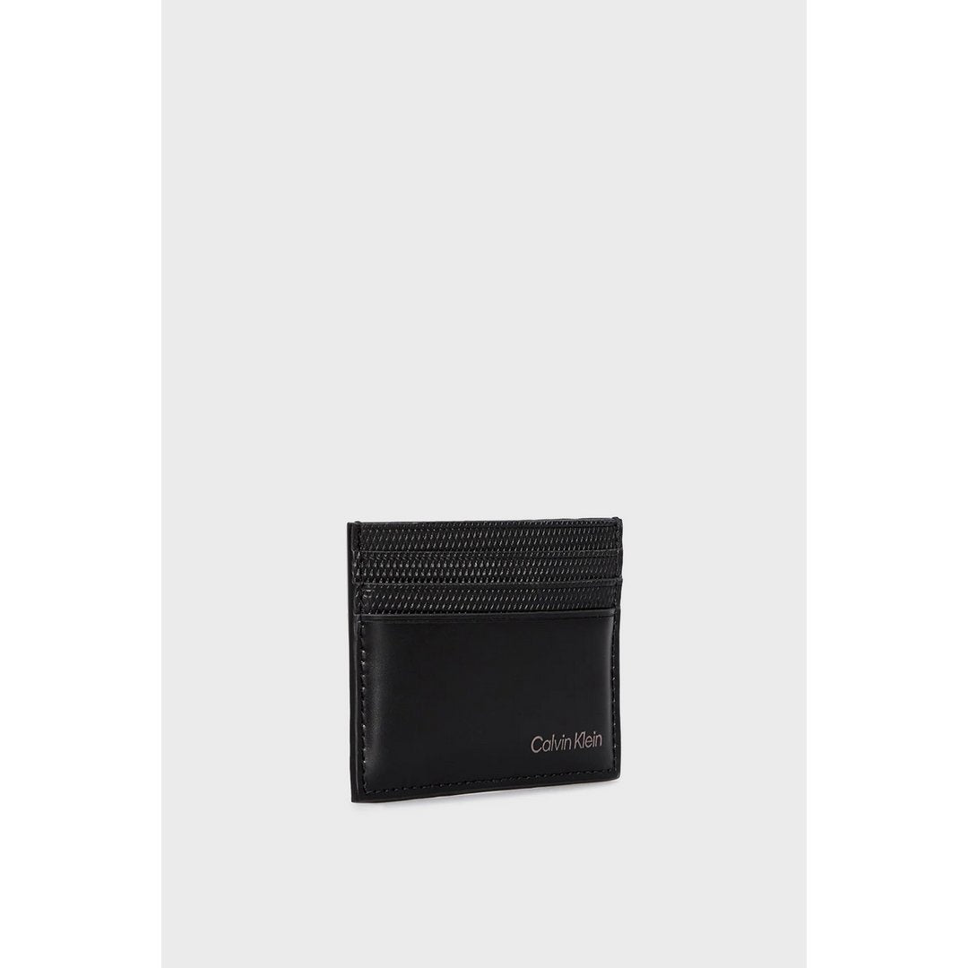 Ck Remote Cardholder 6Cc Ck Black Diamond Texture / OS