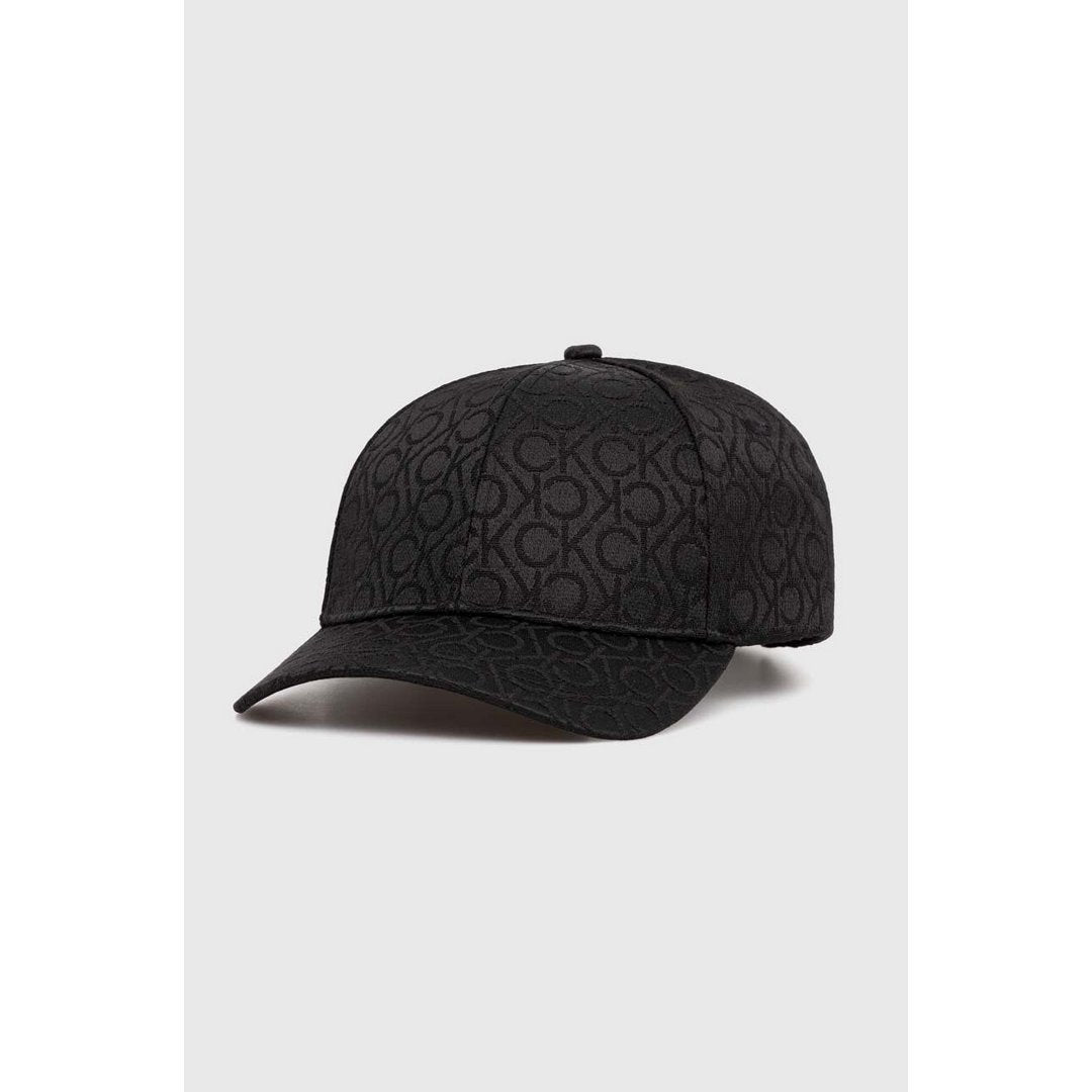 Monogram Jacquard Cap Ck Black Mono Jacquard / OS