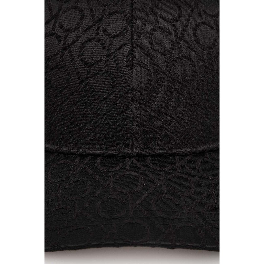 Monogram Jacquard Cap Ck Black Mono Jacquard / OS