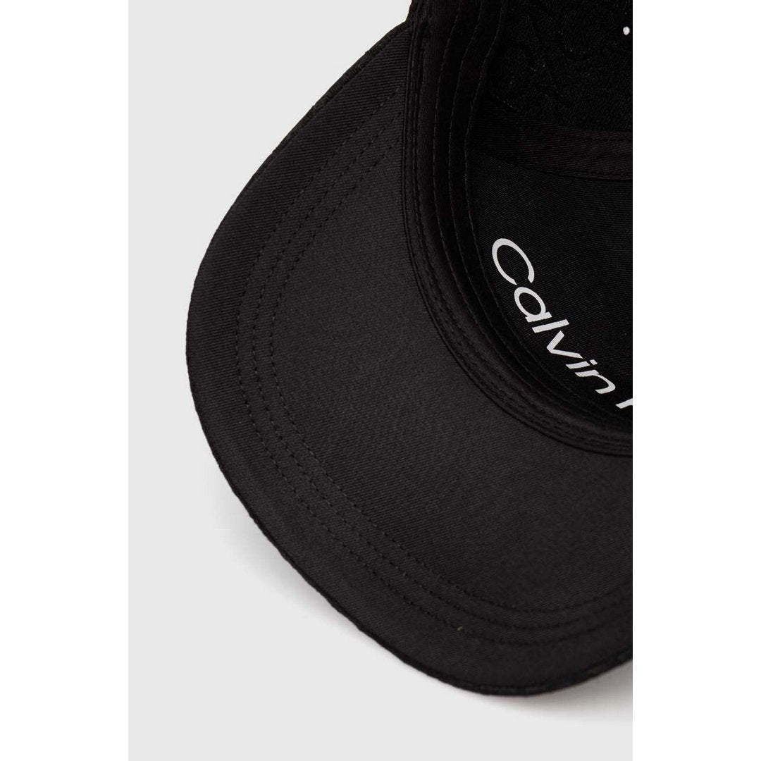 Monogram Jacquard Cap Ck Black Mono Jacquard / OS