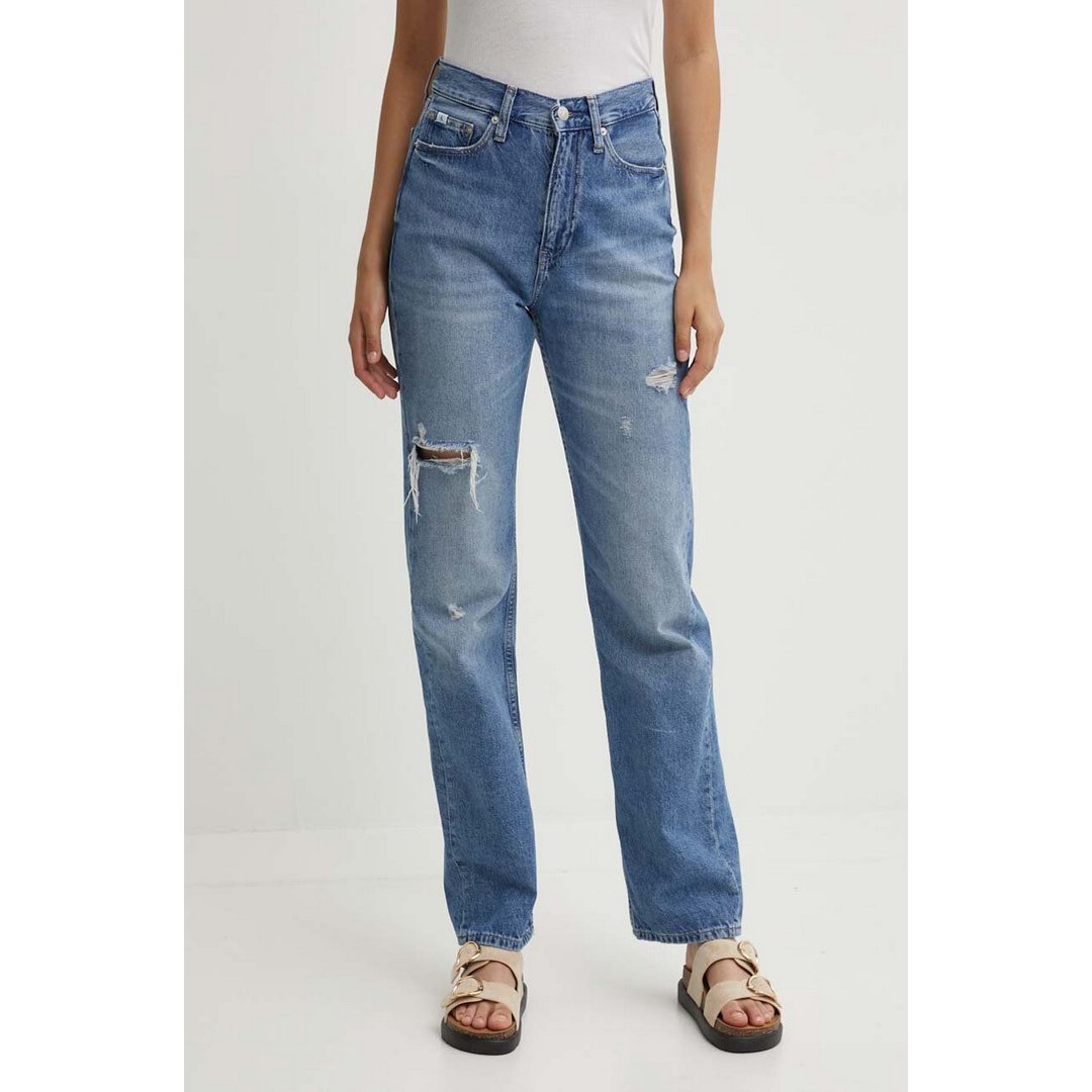 High Rise Straight Denim Light / 3027