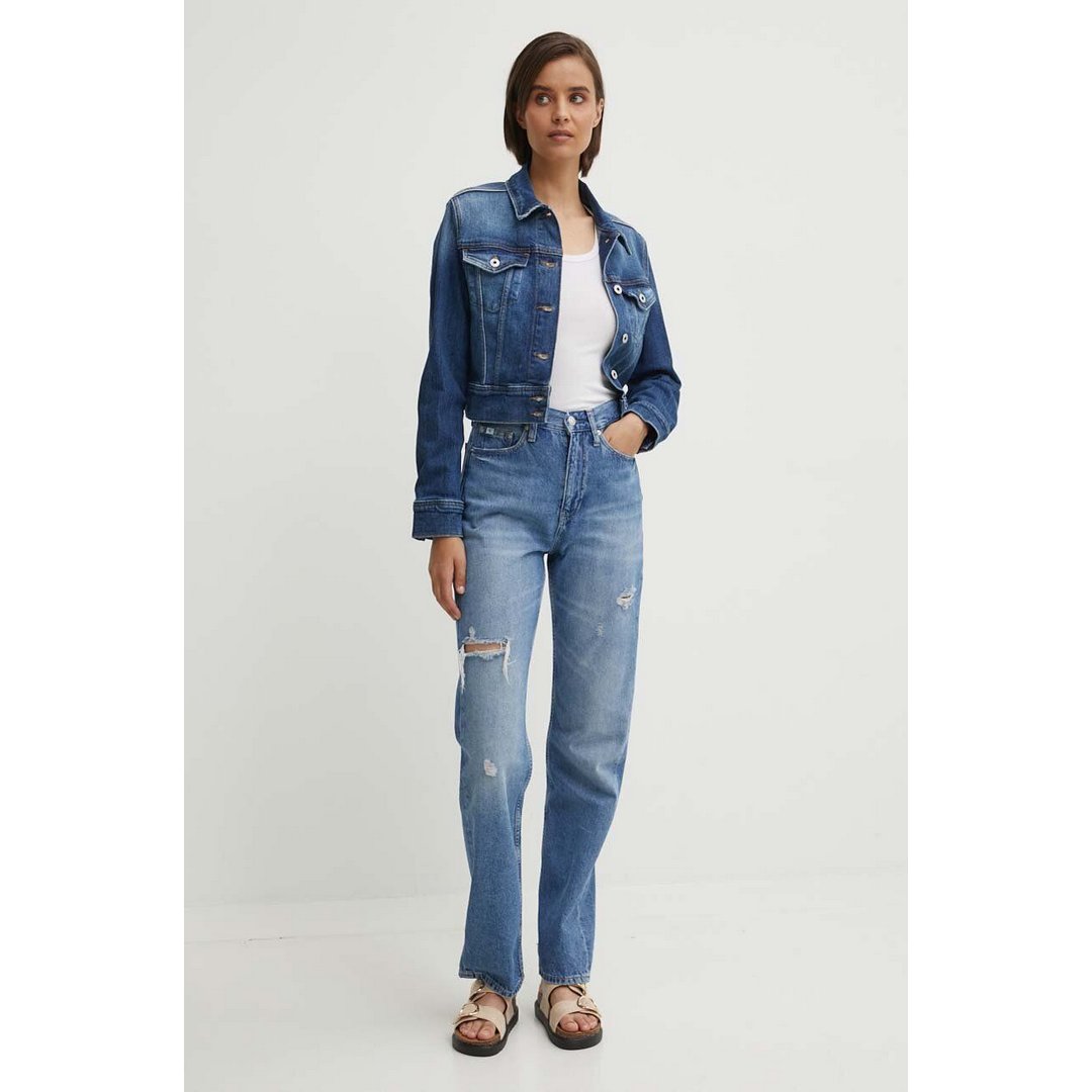 High Rise Straight Denim Light / 3027