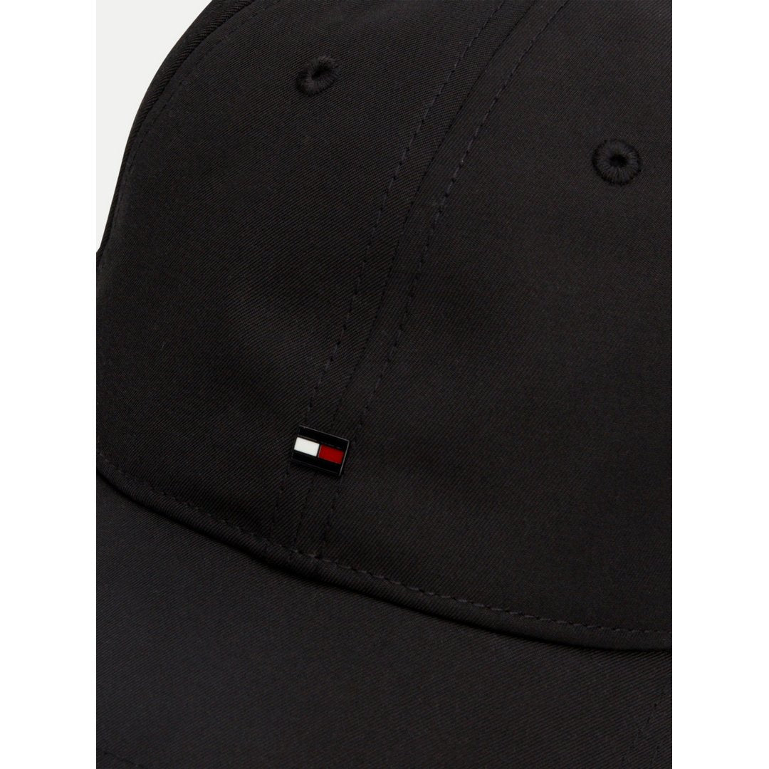 Th Flag Poly 6 Panel Cap Black / OS