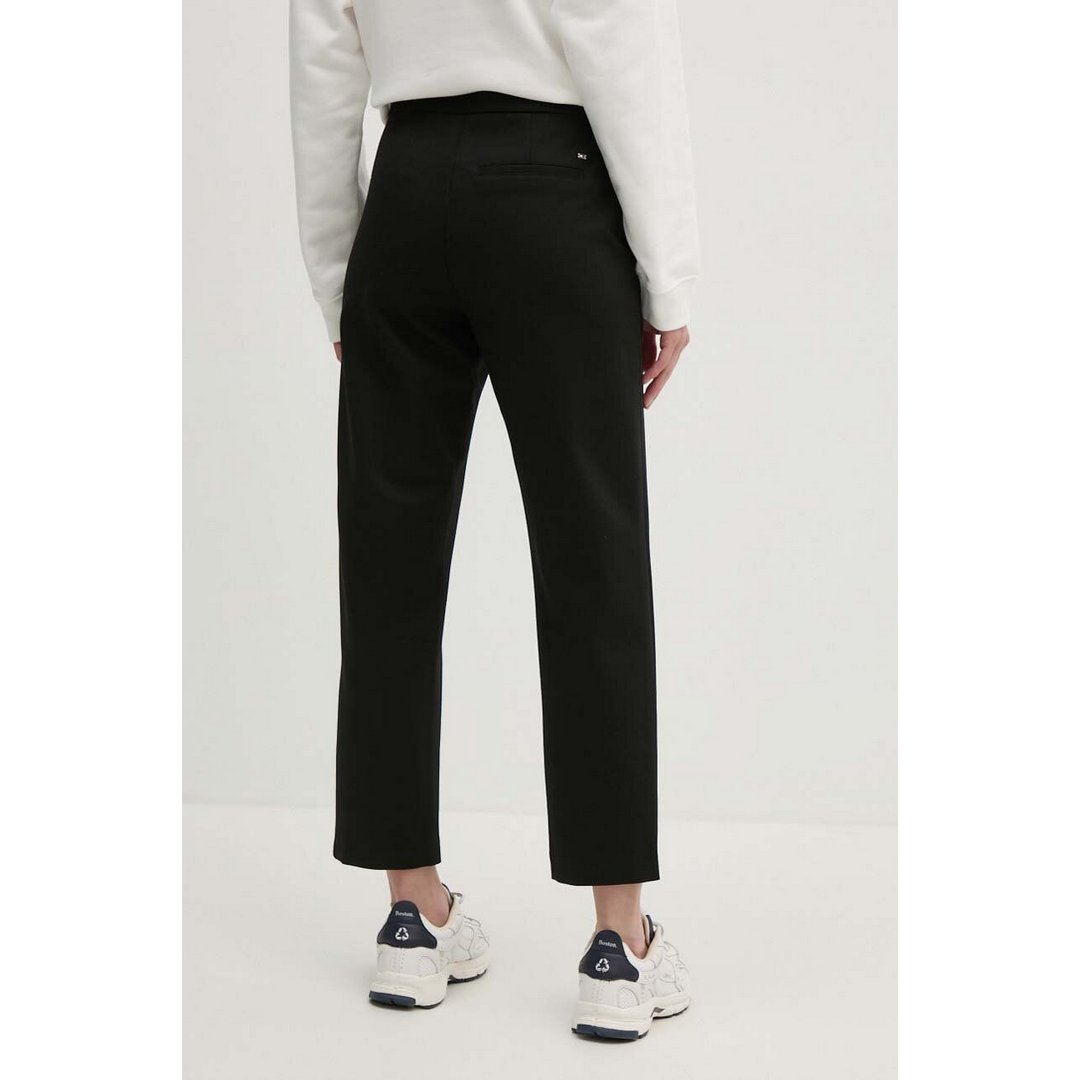 Elevated Slim Straight Knit Pant Black / S34