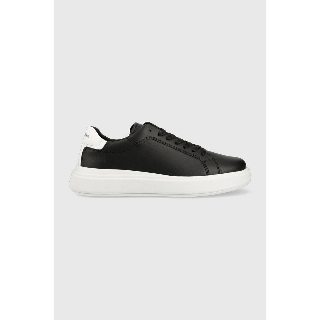 Low Top Lace Up Lth Black/White / 43