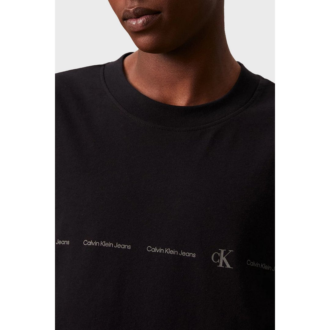 Logo Repeat Tee/ Beh/ M Ck Black / M