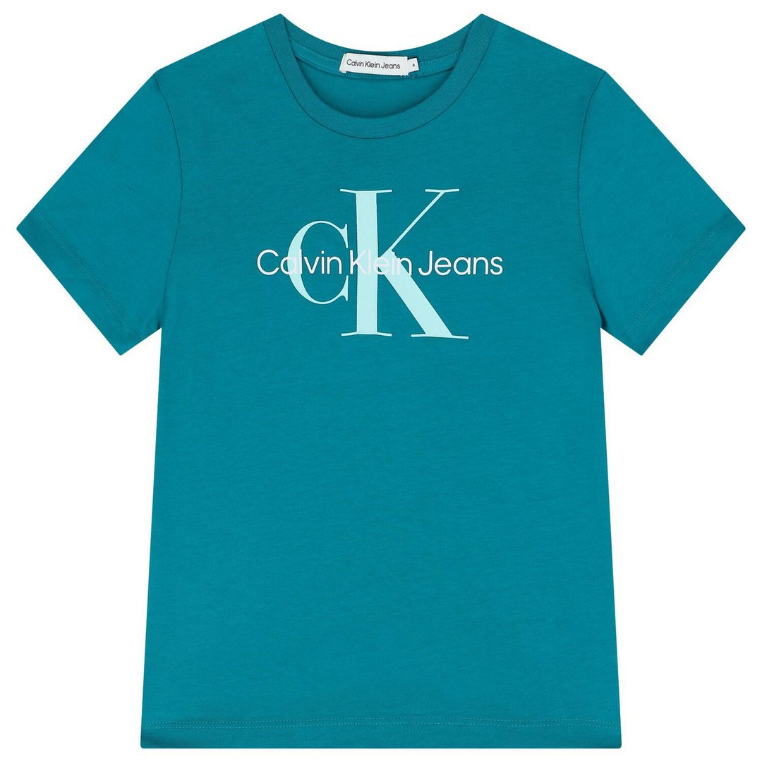 Ck Monogram Ss T-Shi/ Ca4/ 8 Atlantic Deep / 6