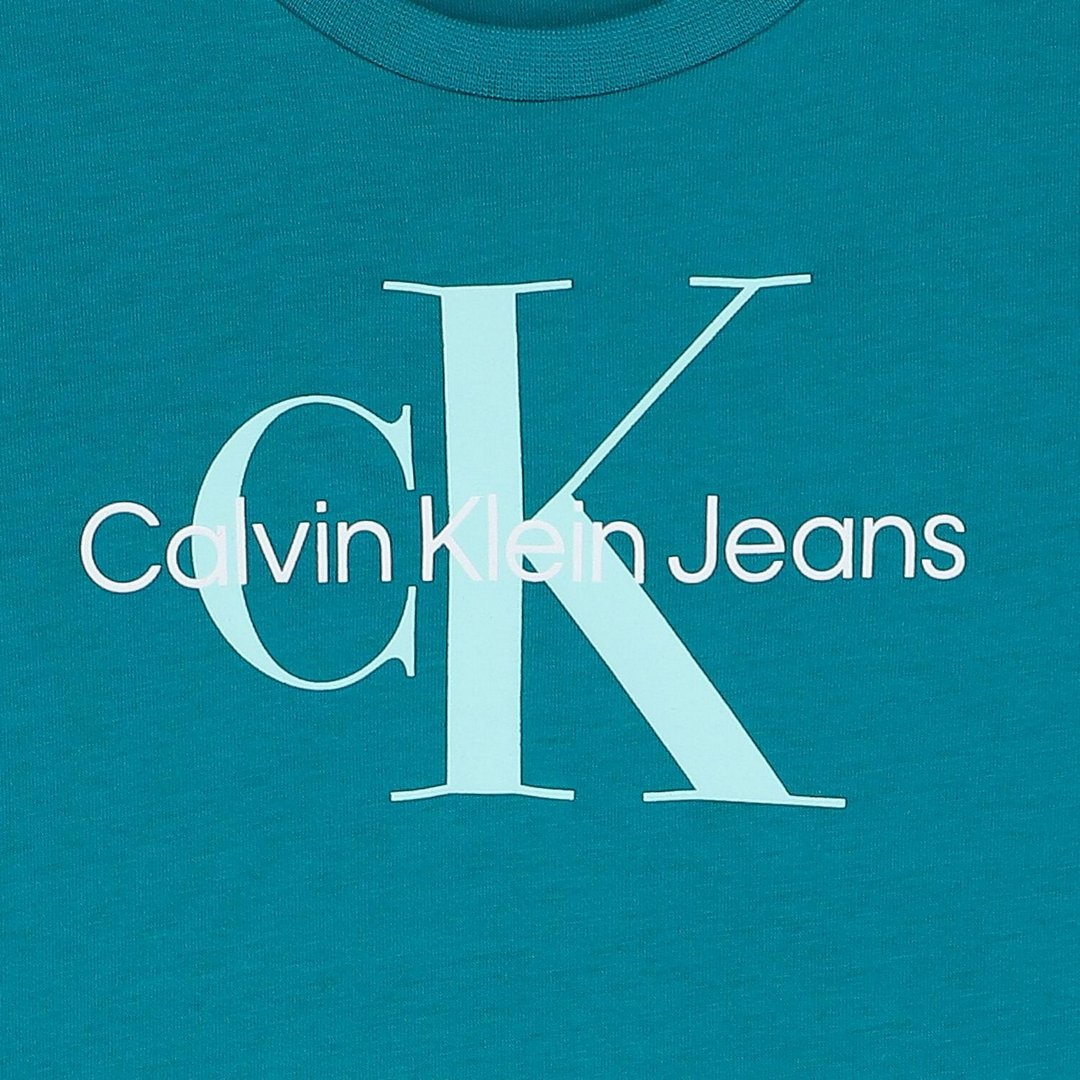 Ck Monogram Ss T-Shi/ Ca4/ 8 Atlantic Deep / 6