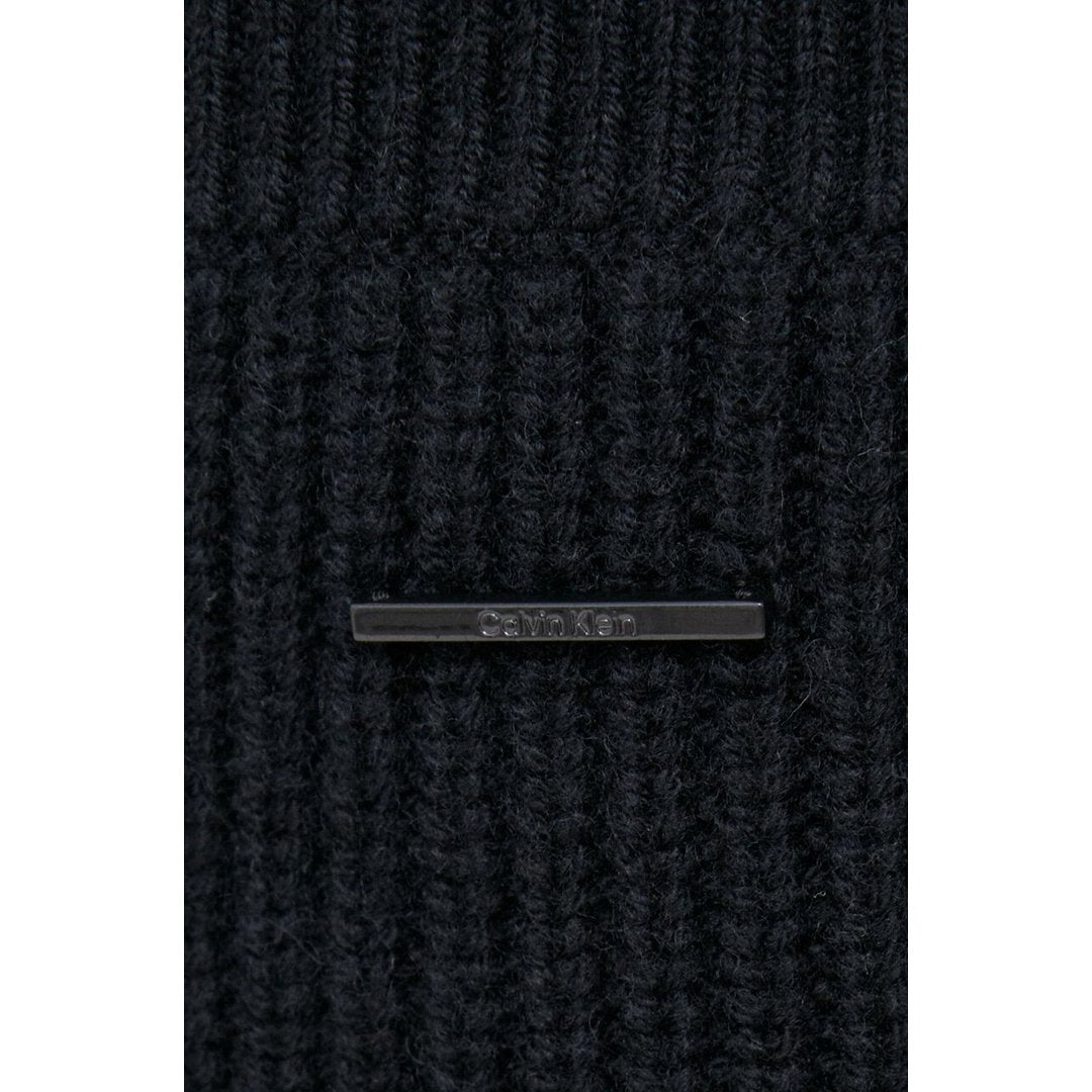 Recycled Wool Maxi S/ Pes/ L Ck Black / L