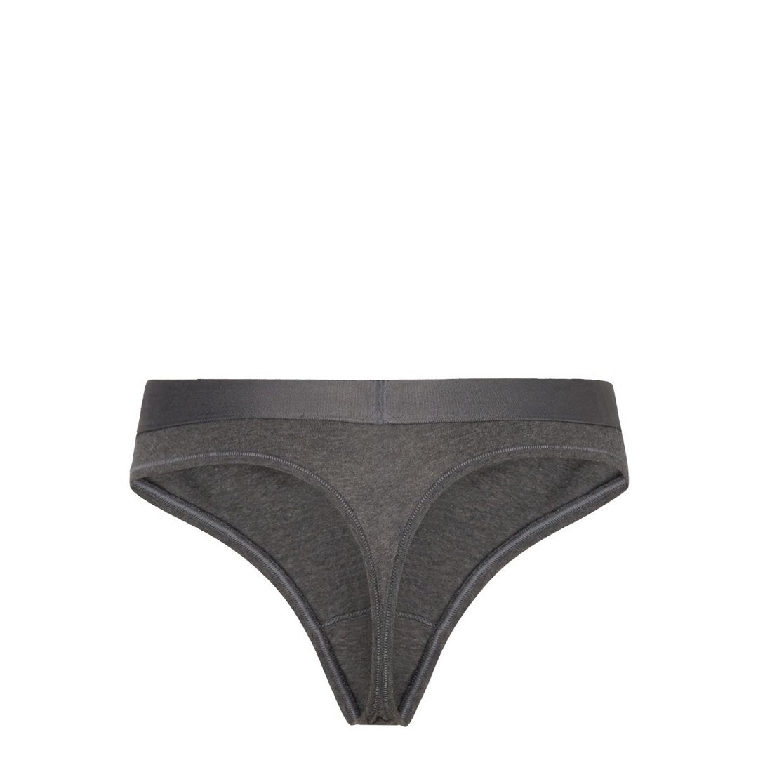 Thong (Ext Sizes)/ P5Q/ Lg Black / SM