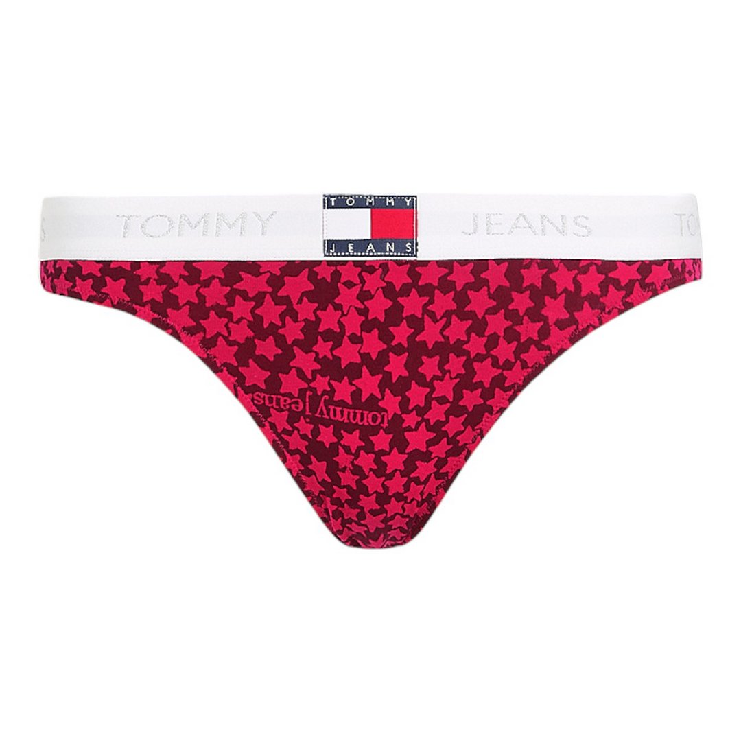 Thong Ctn Print/ 0Jx/ Xl Pink Crystal / XS