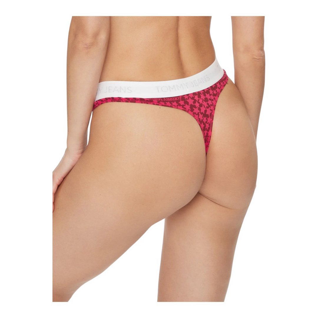 Thong Ctn Print/ 0Jx/ Xl Pink Crystal / XS