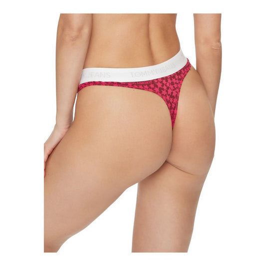 Thong Ctn Print/ 0Jx/ Xl Pink Crystal / XL