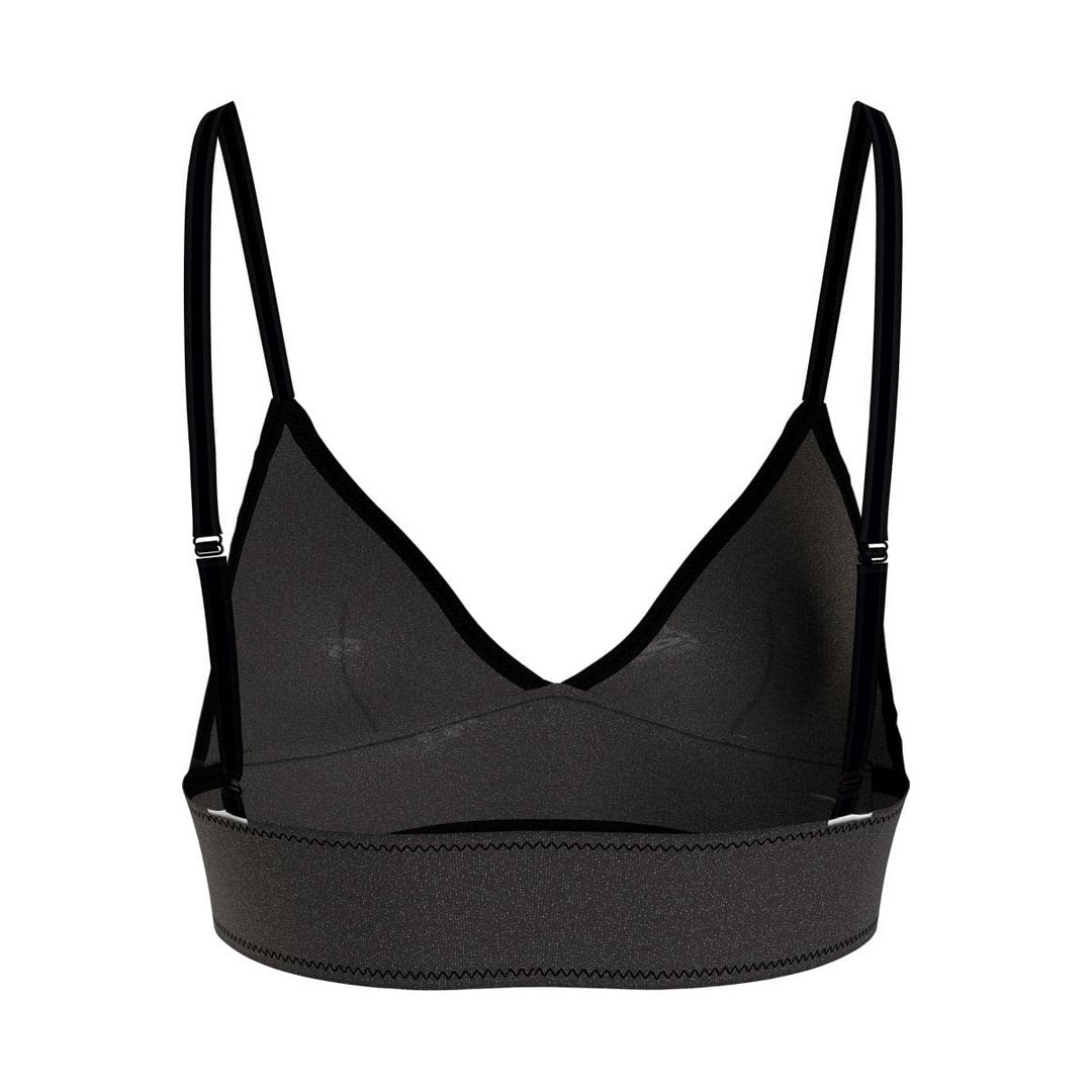 Triangle Bra Sparkle/ Bds/ Lg Black / SM