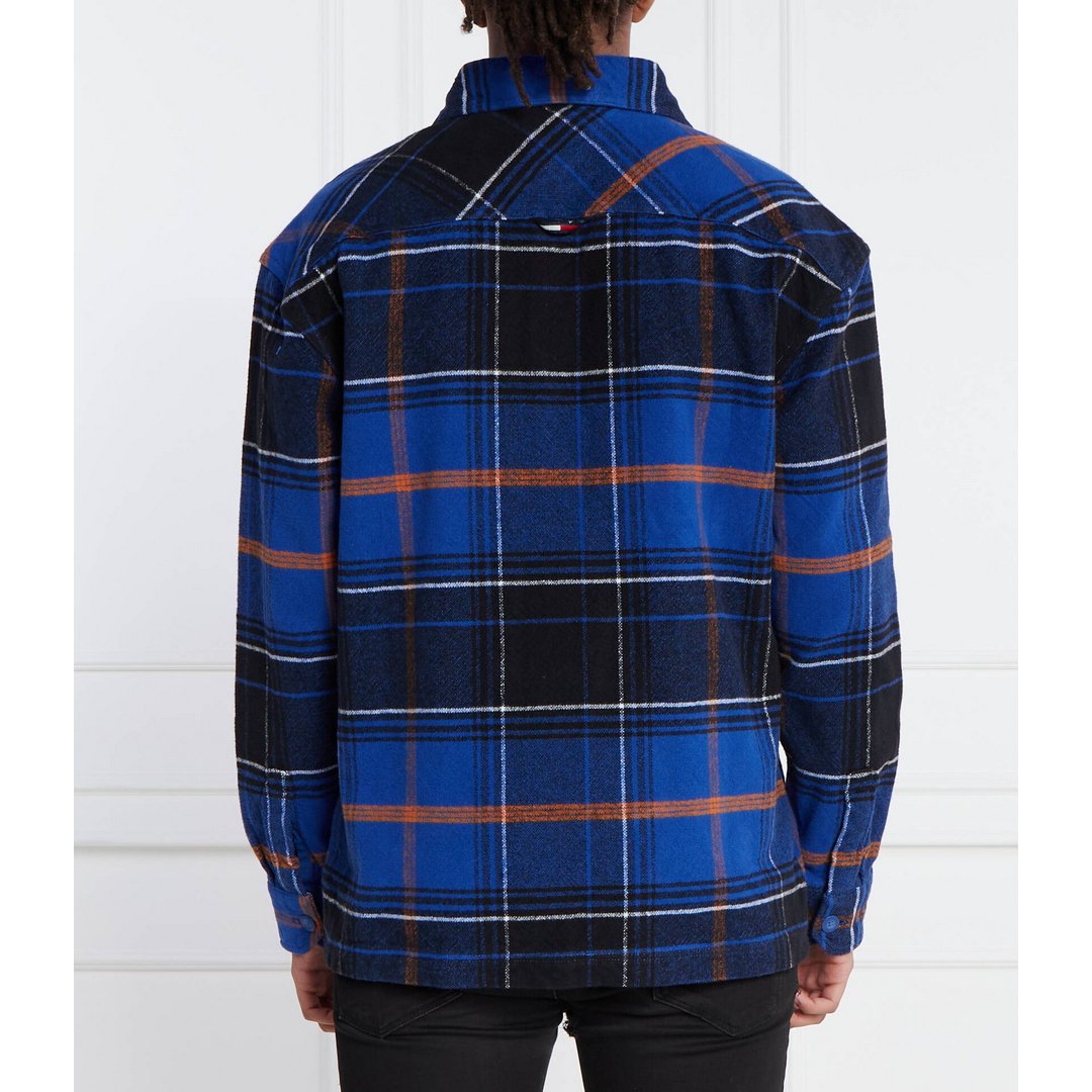 Tjm Brushed Check Ov/ C66/ Xl ROYALTY W/ WHITE / S