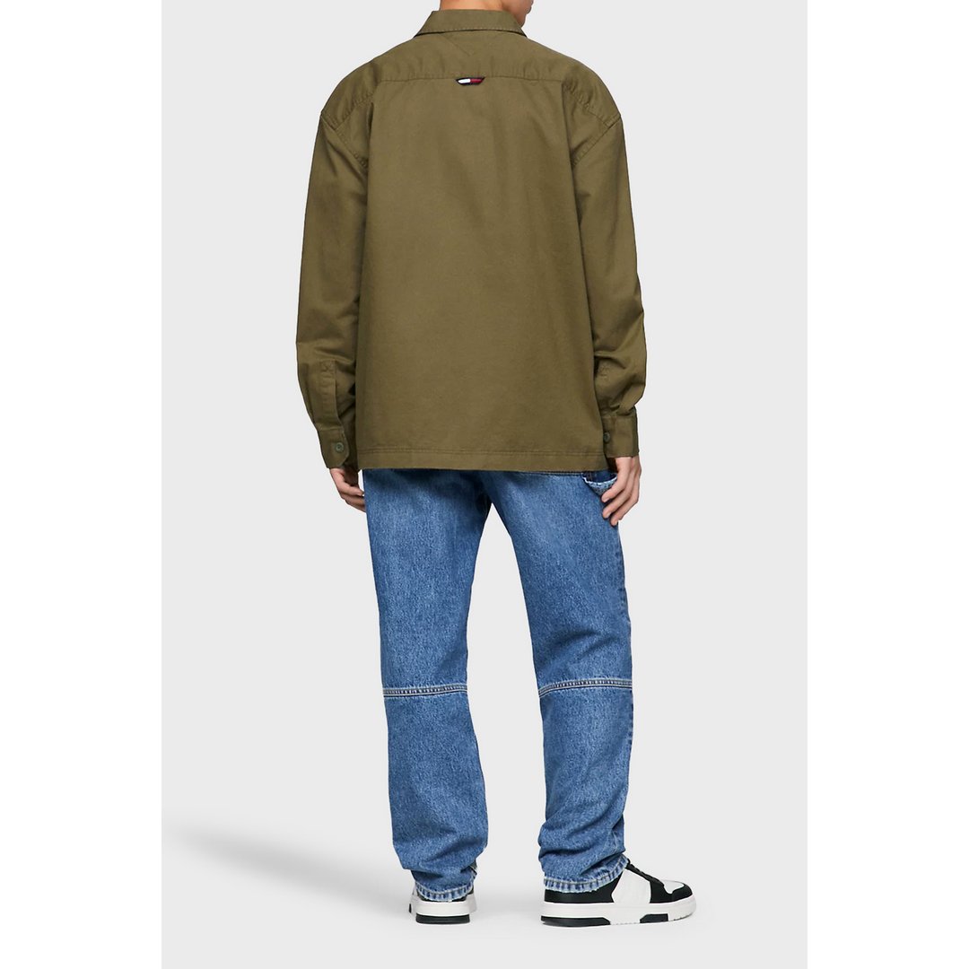 Tjm Essential Oversh/ Mr1/ Xl Drab Olive Green / S