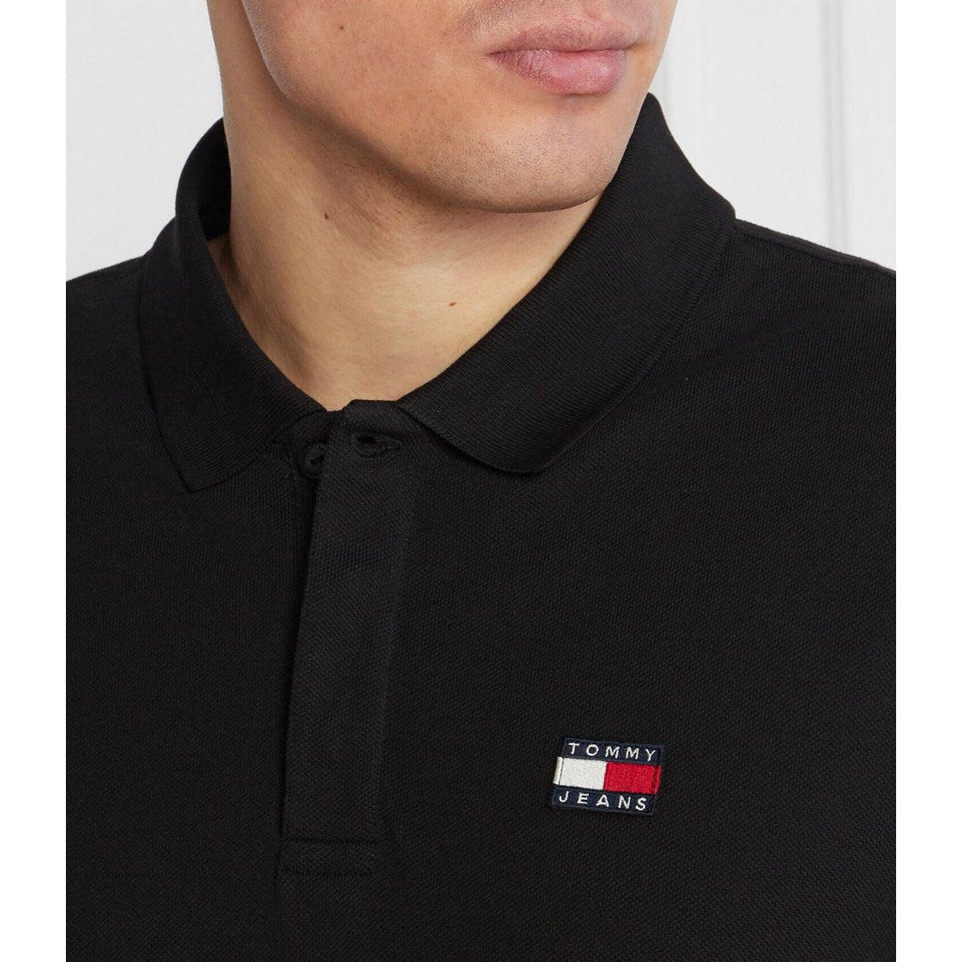 Tjm Clsc Badge Polo/ Bds/ Xl Black / M