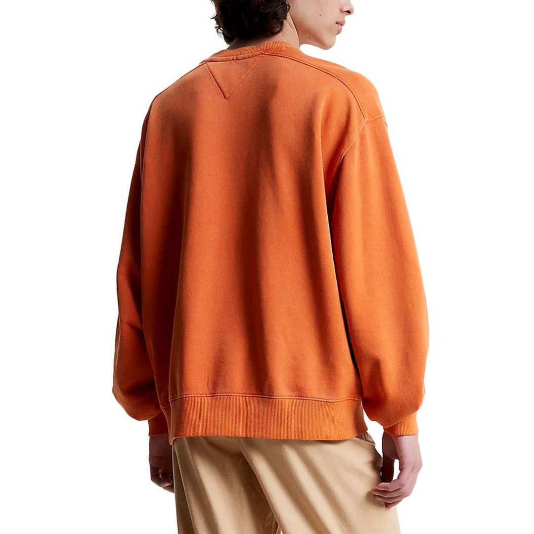 Tjm Boxy Luxe Varsit/ Sfq/ Xl Bonfire Orange / M