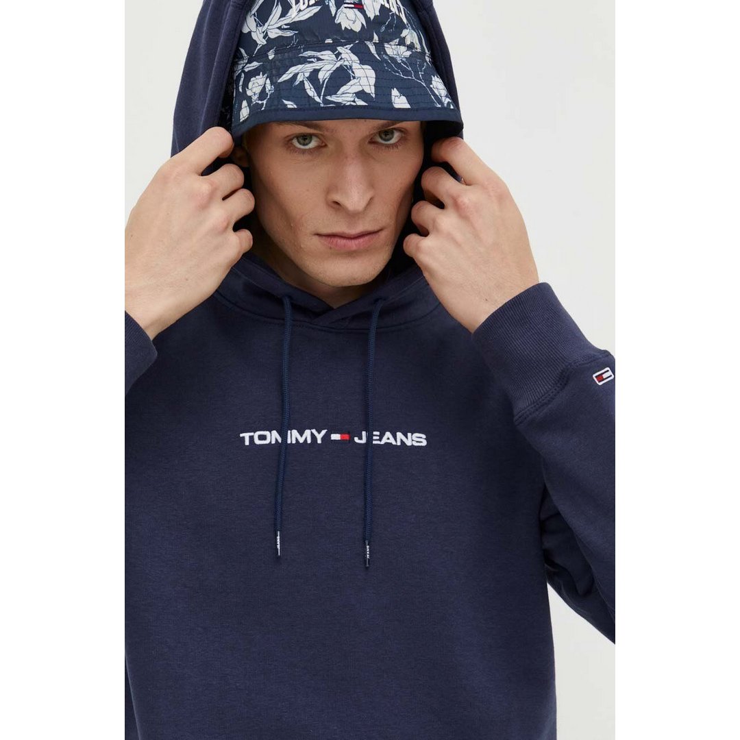 Tjm Reg Linear Hoodi/ C87/ Xl Twilight Navy / Suagarcane / L