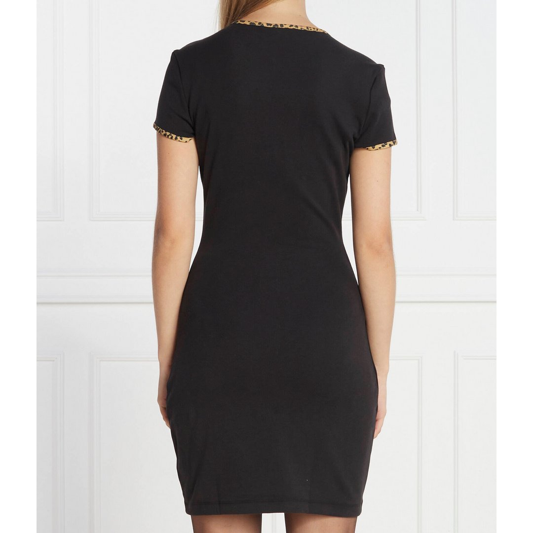 Tjw Bodycon Leo Bind/ Bds/ Xl Black / S