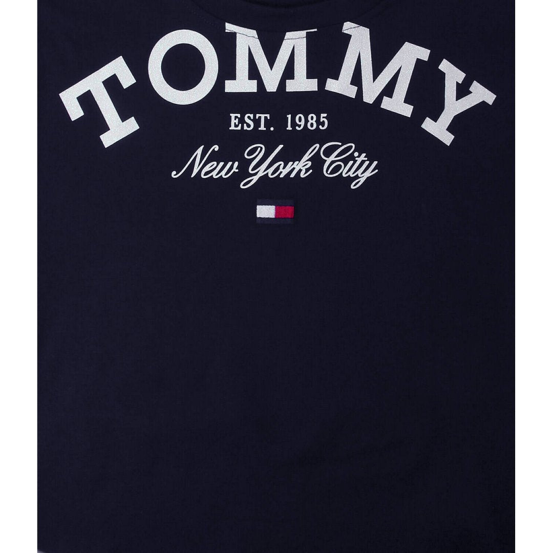 Tommy Logo Tee S/S/ Dw5/ 12 Desert Sky / 4