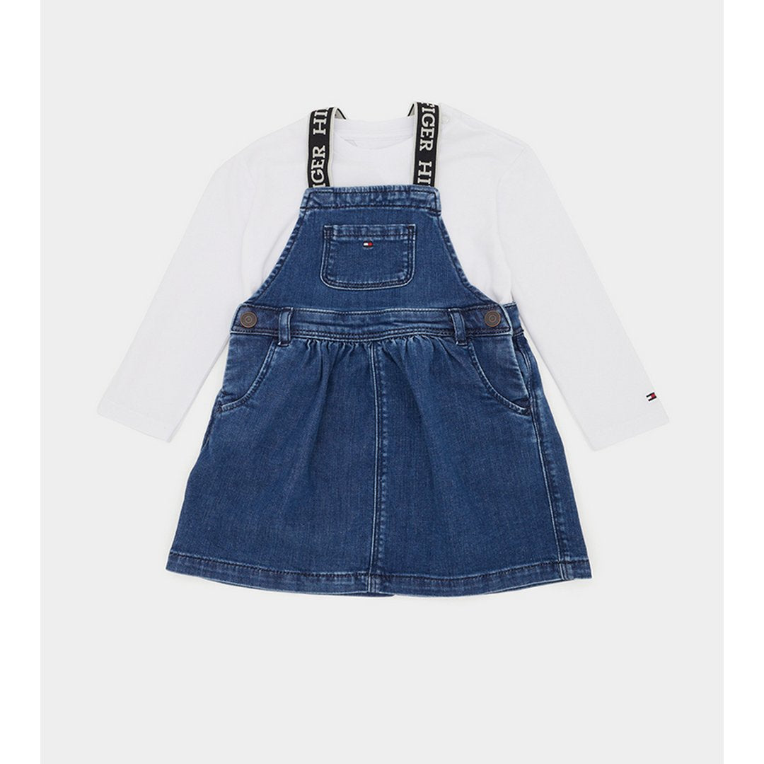 Baby Denim Dungaree/ 1A5/ 92 Authentic Light Weight / 80