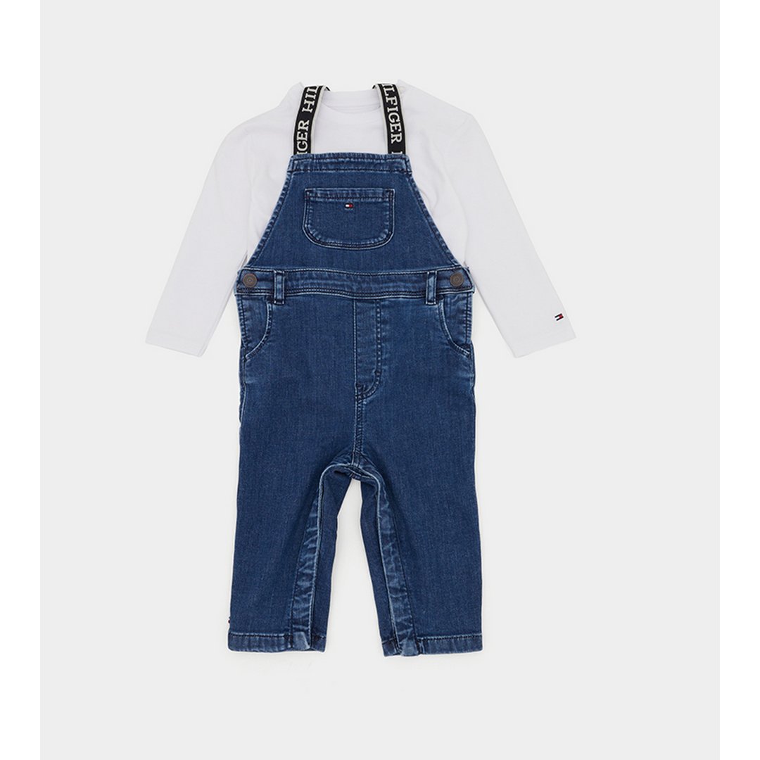 Baby Denim Dungaree/ 1A5/ 92 Hampton Mb Str / 80