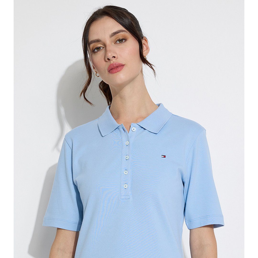 1985 Reg Pique Polo/ Tjq/ Xl Blue Sky / XS