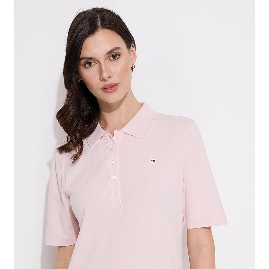 1985 Reg Pique Polo/ Tjq/ Xl BARELY PINK / XL