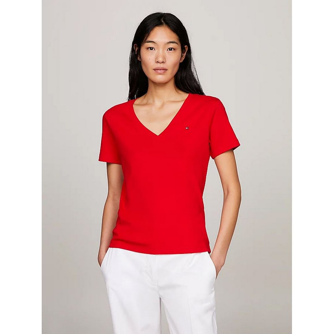 New Slim Cody V-Neck/ Ybl/ Xl Fierce Red / S