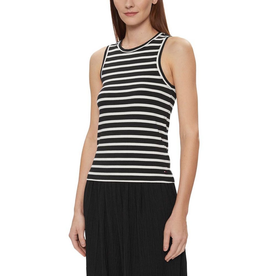 Slim 5X2 Rib Stripe/ 0Fc/ Xl black and white / XS