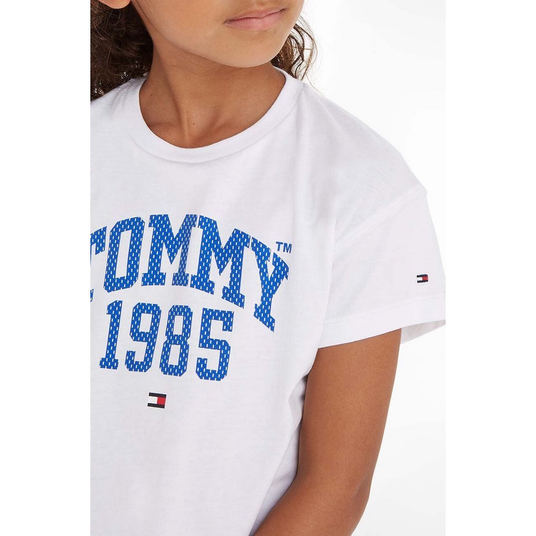 Tommy Varsity Tee S White / 80