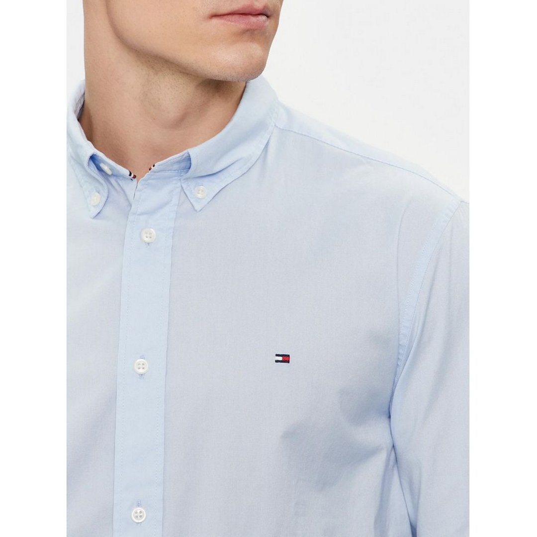 Flex Poplin Rf Shirt Sweet Blue / L