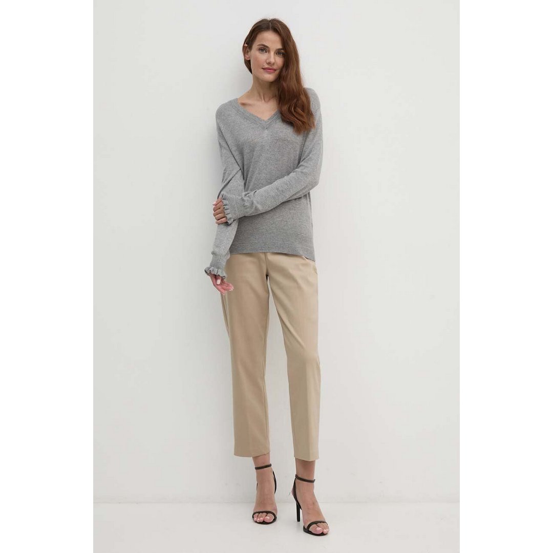 Travel Slim Straight Beige / 42