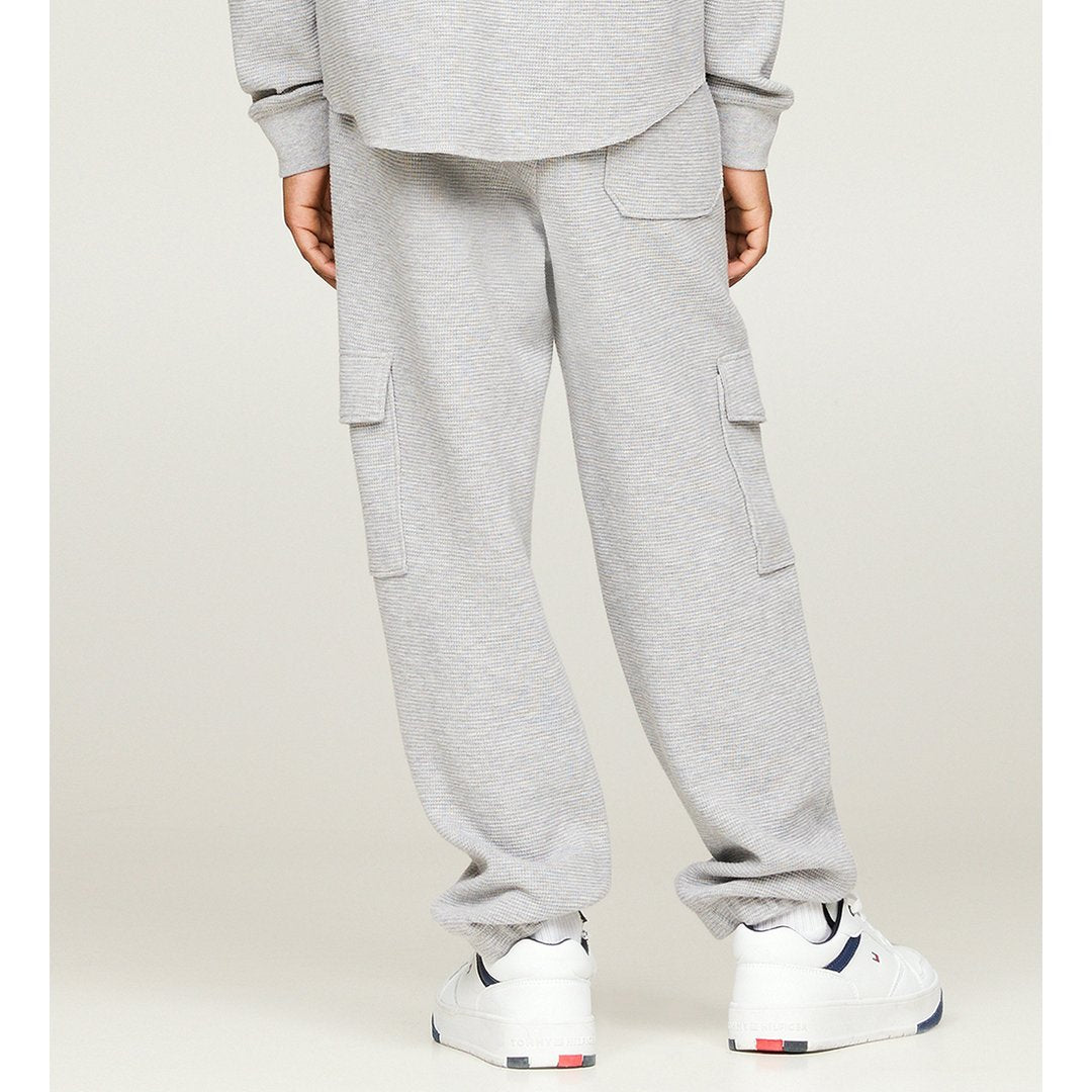 Monotype Waffle Cargo Sweatpants Light Grey Heather / 10