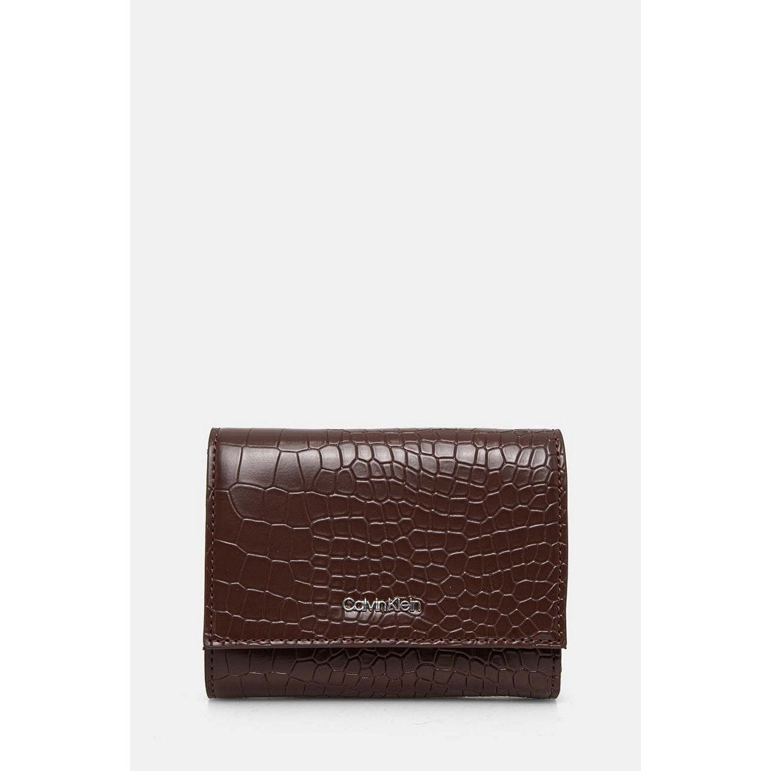 Ck Must Md Trifold W Cioccolate Lab Croco / OS