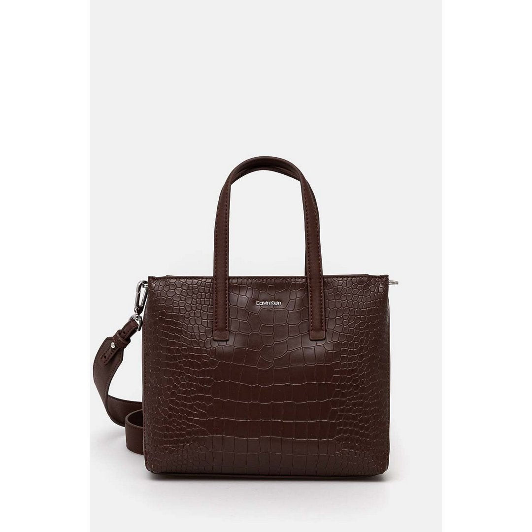 Ck Must Small Tote_C Cioccolate Lab Croco / OS