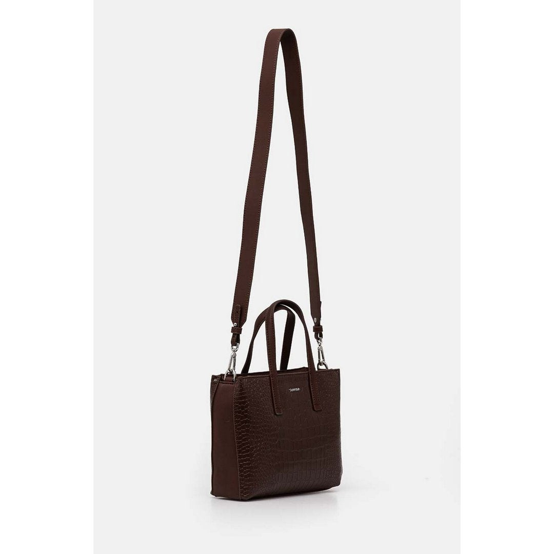 Ck Must Small Tote_C Cioccolate Lab Croco / OS